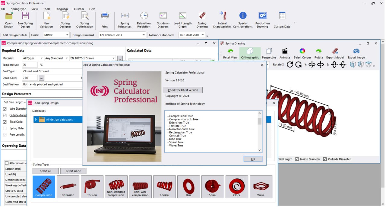 spring calculator professional ist 2.8