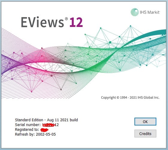 دانلود نرم افزار Eviews 12 Enterprise
